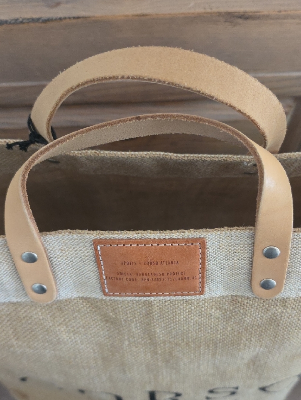 Apolis Global Citizen Market Bag for Corso Atlanta - Picture 13 of 13